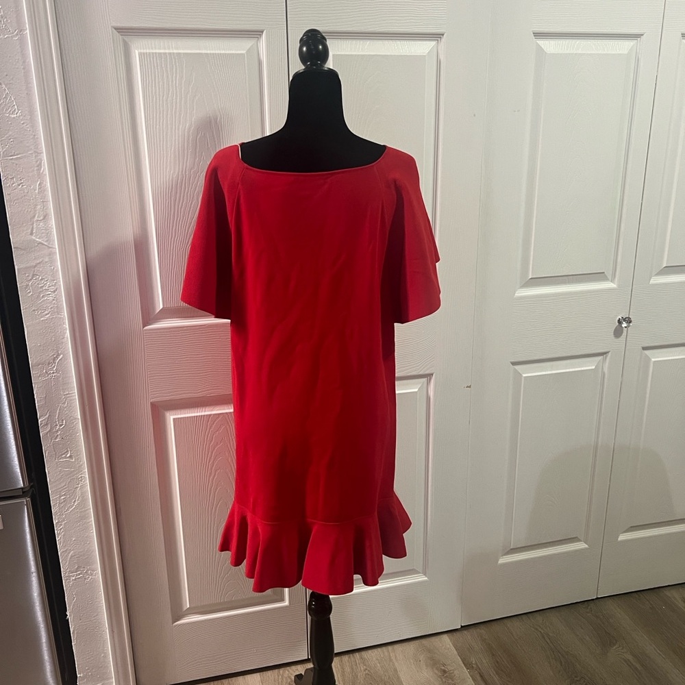 NWD VALENTINO GARAVANI RUFFLE KNIT DRESS - Picture 4 of 9